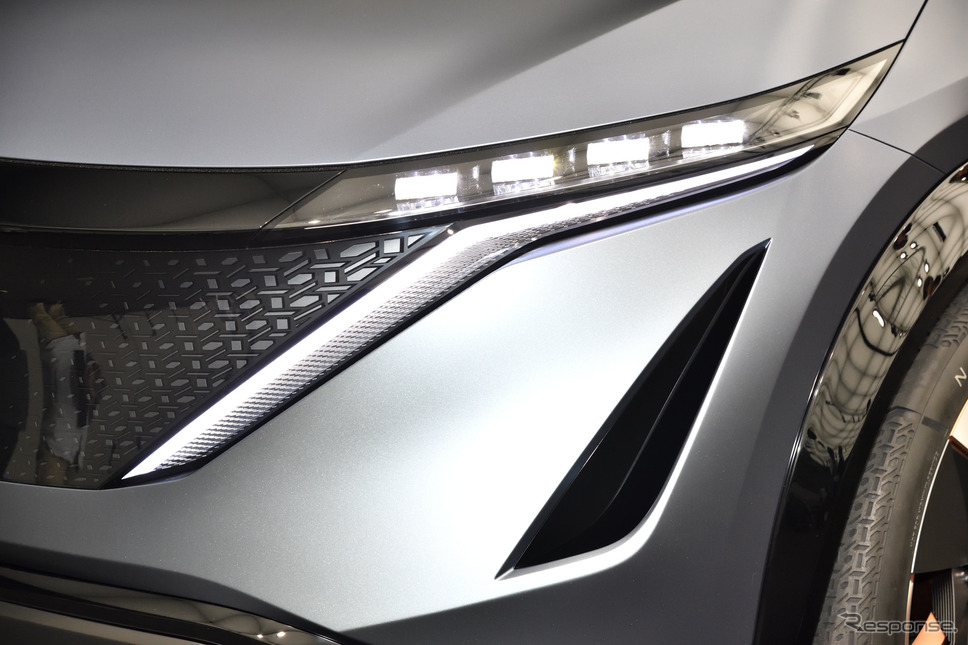 日産アリア・コンセプト(東京モーターショー2019出品車)《撮影 雪岡直樹》