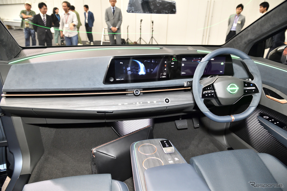 日産アリア・コンセプト(東京モーターショー2019出品車)《撮影 雪岡直樹》