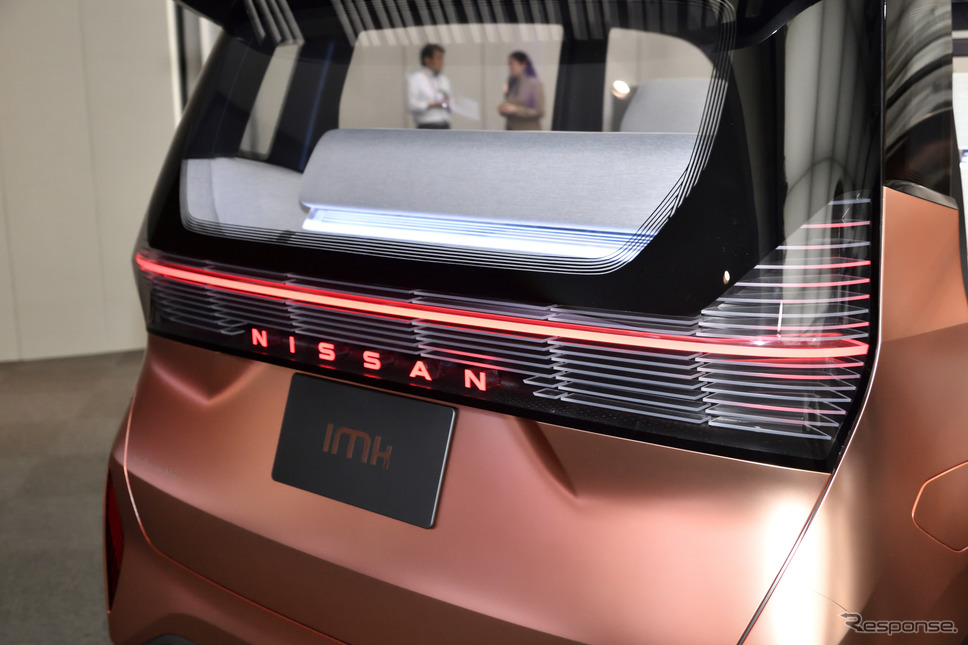 日産 IMk(東京モーターショー2019出品車)《撮影 雪岡直樹》