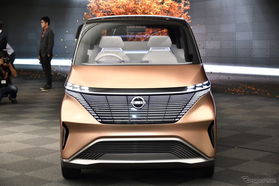 日産 IMk(東京モーターショー2019出品車)《撮影 雪岡直樹》