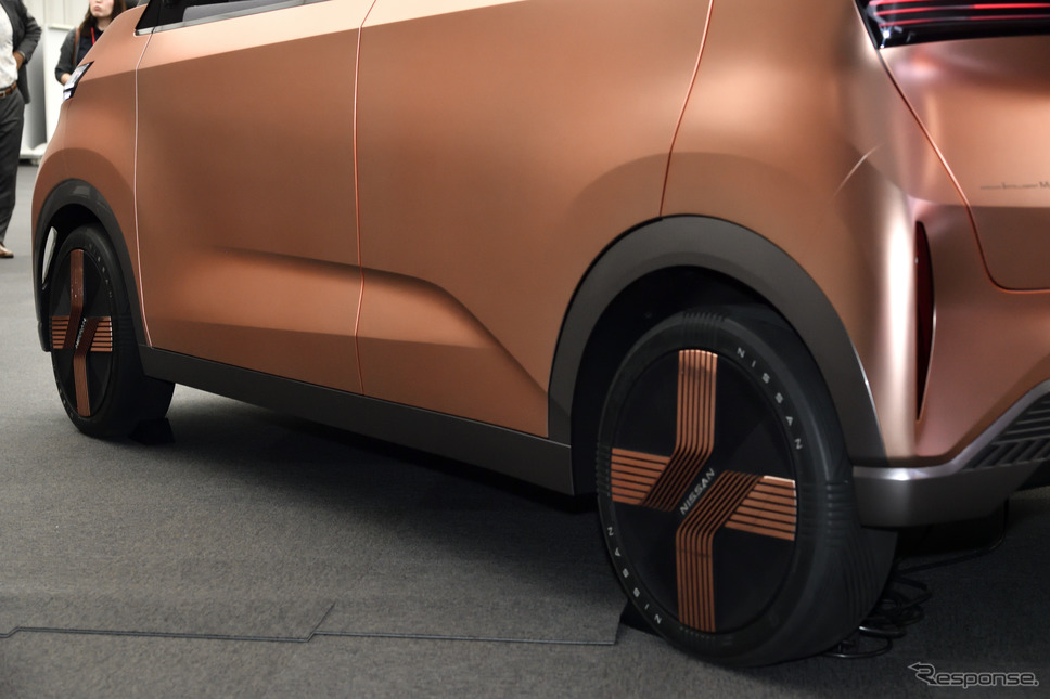 日産 IMk(東京モーターショー2019出品車)《撮影 雪岡直樹》