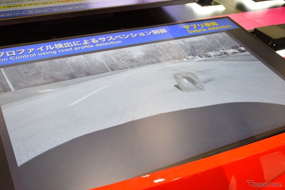 日立オートモーティブのCASE車両向け技術(東京モーターショー2019)《撮影 中尾真二》