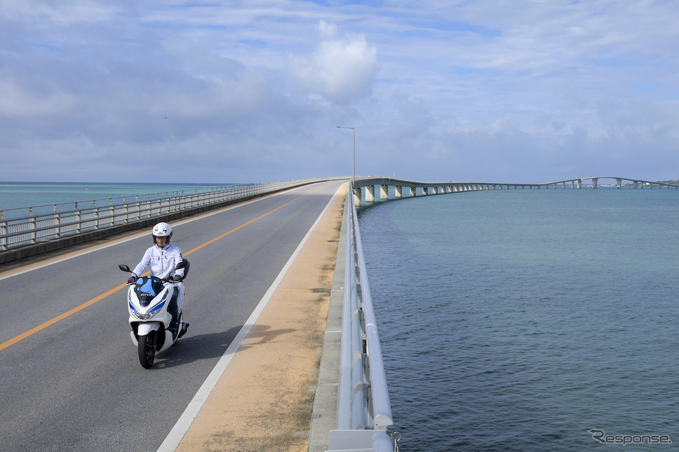 宮古カレン PCXエレクトリック《画像 ホンダモーターサイクルジャパン》