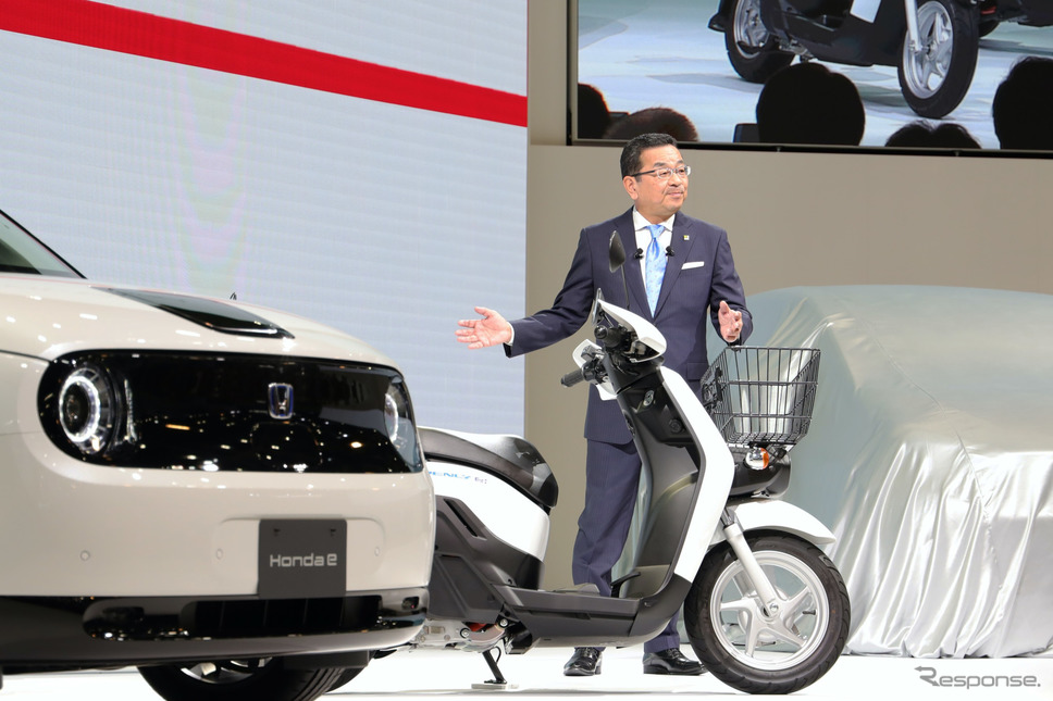 ホンダ八郷隆弘代表取締役社長(東京モーターショー2019)《撮影 愛甲武司》