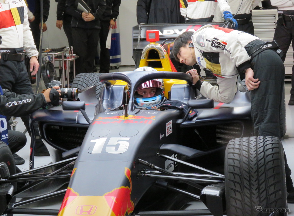 今回がSFデビュー戦となる#15 ユーリ・ビップス。《撮影 遠藤俊幸》