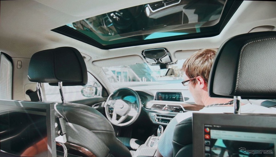 レベル4自動運転の実験イメージ≪撮影:中尾真二≫