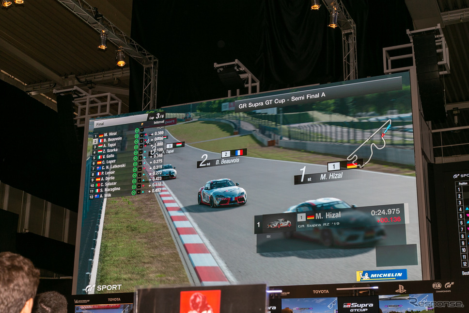 e-Motorsports大会「GR Supra GT CUP 決勝大会」(東京モーターショー2019)《撮影 二城利月》