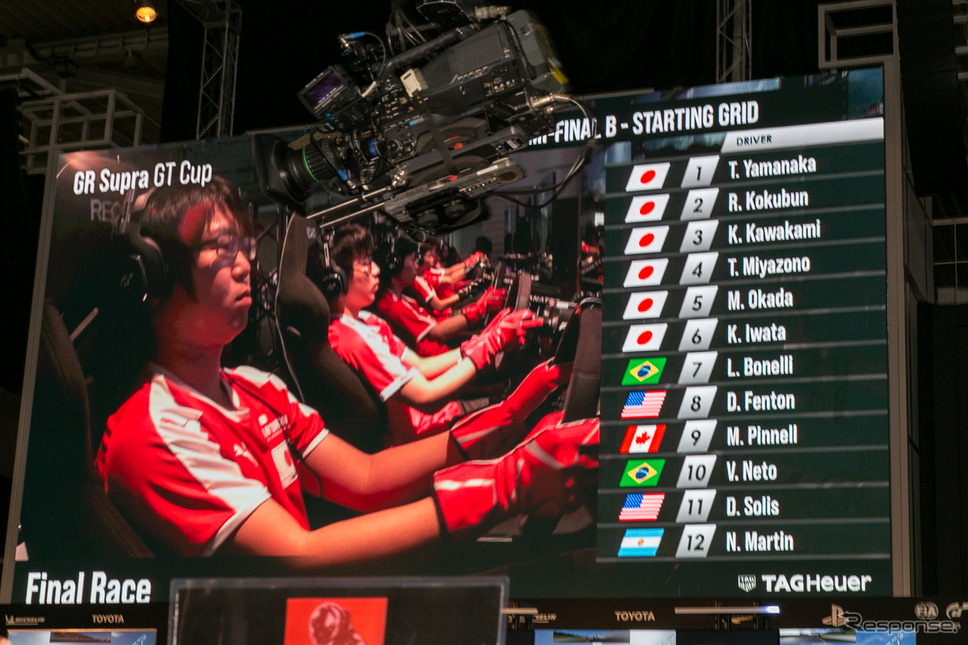e-Motorsports大会「GR Supra GT CUP 決勝大会」(東京モーターショー2019)《撮影 二城利月》