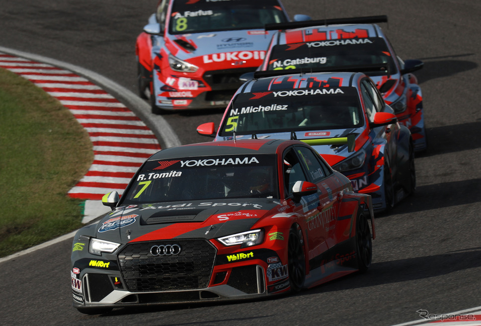 #7 富田竜一郎(アウディRS 3 LMS)《写真提供 MOBILITYLAND》