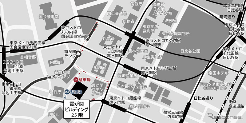 マツダ新東京本社の場所《画像:マツダ》