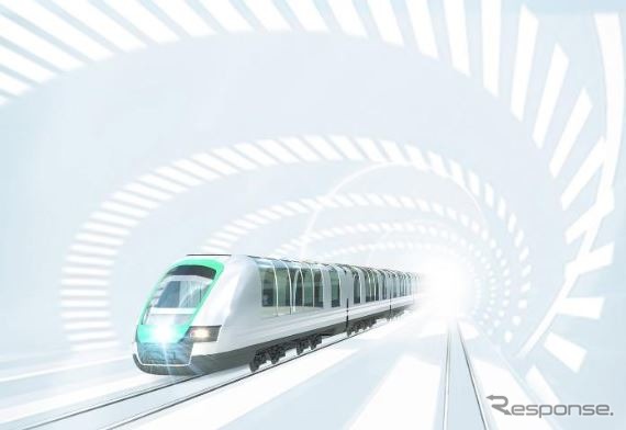 7社の一翼を担うOsaka Metroが計画している万博向け新型車両のイメージ。《出典 大阪市高速電気軌道》