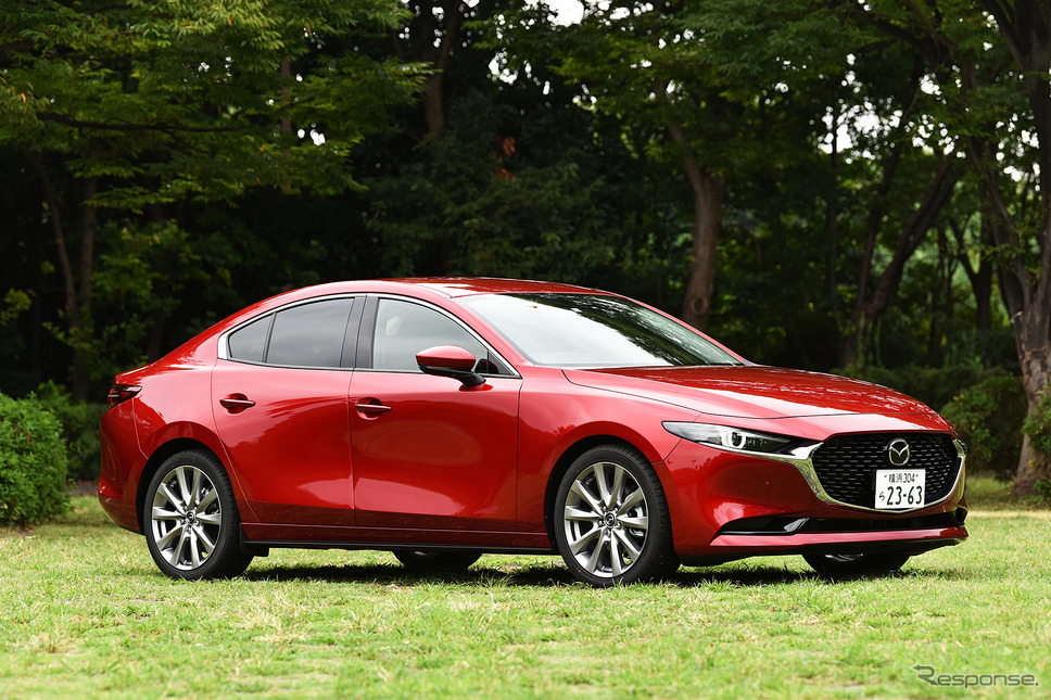 マツダ3新型 セダン(1.8 SKYACTIV-D)《撮影 中野英幸》