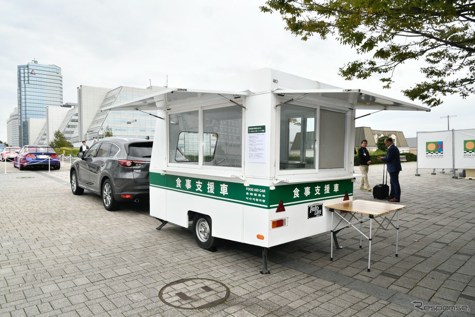 キッチンカー(東京モーターショー2019)《撮影 安藤貴史》
