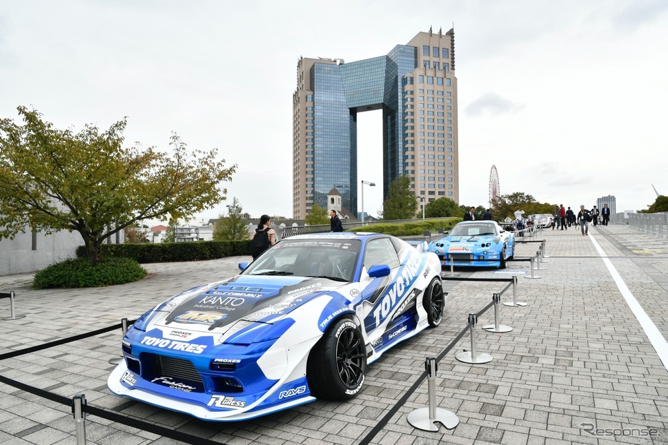TEAM TOYO TIRES DRIFT 180SX(東京モーターショー2019)《撮影 雪岡直樹》