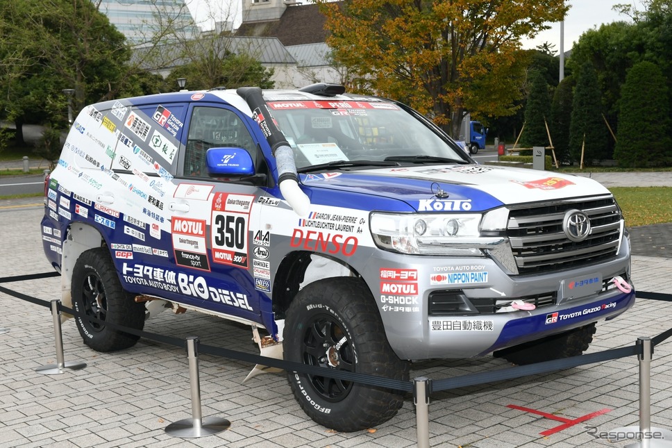 ランドクルーザー・ダカールラリー2019仕様車#350車(東京モーターショー2019)《撮影 安藤貴史》