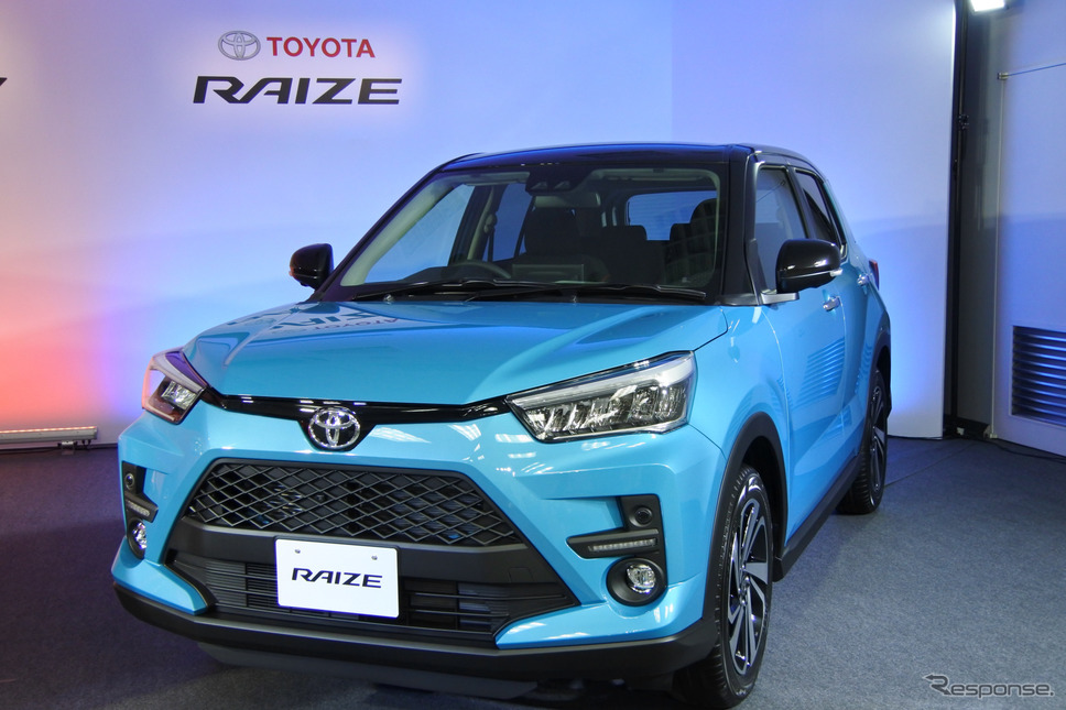 トヨタ自動車 ライズ《撮影 小松哲也》