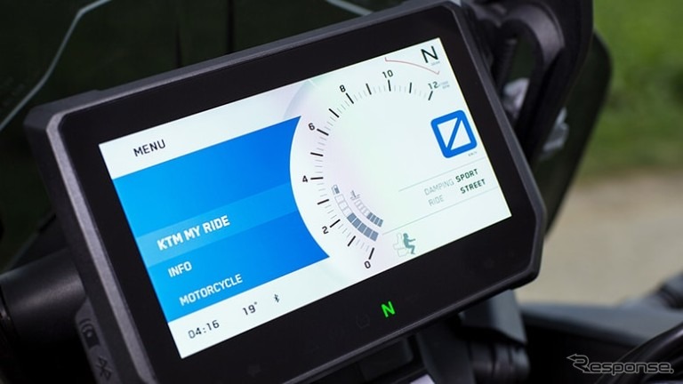 ボッシュの二輪車向け次世代デジタルメーター《photo by Bosch》