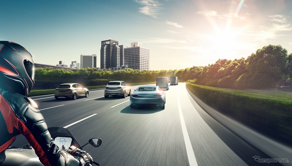 ボッシュの二輪車向け先進運転支援システム《photo by Bosch》