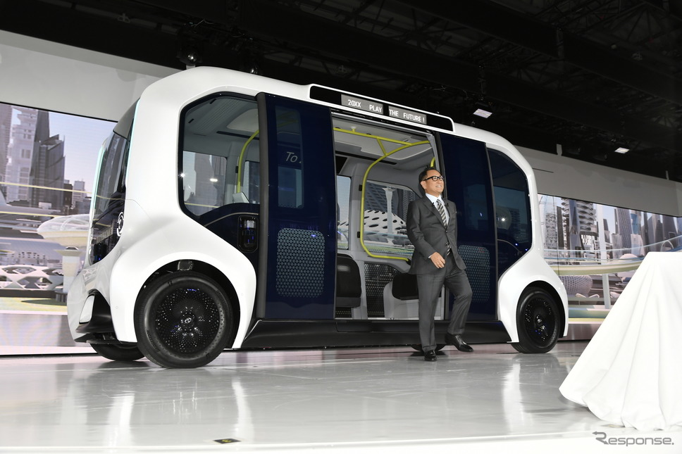 トヨタ自動車(東京モーターショー2019)《撮影 雪岡直樹》