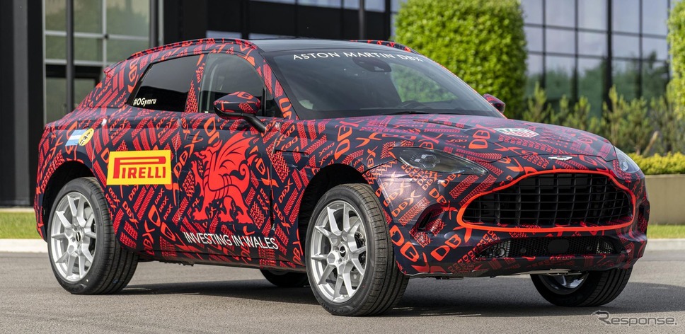 アストンマーティン DBX のプロトタイプ《photo by Aston Martin》