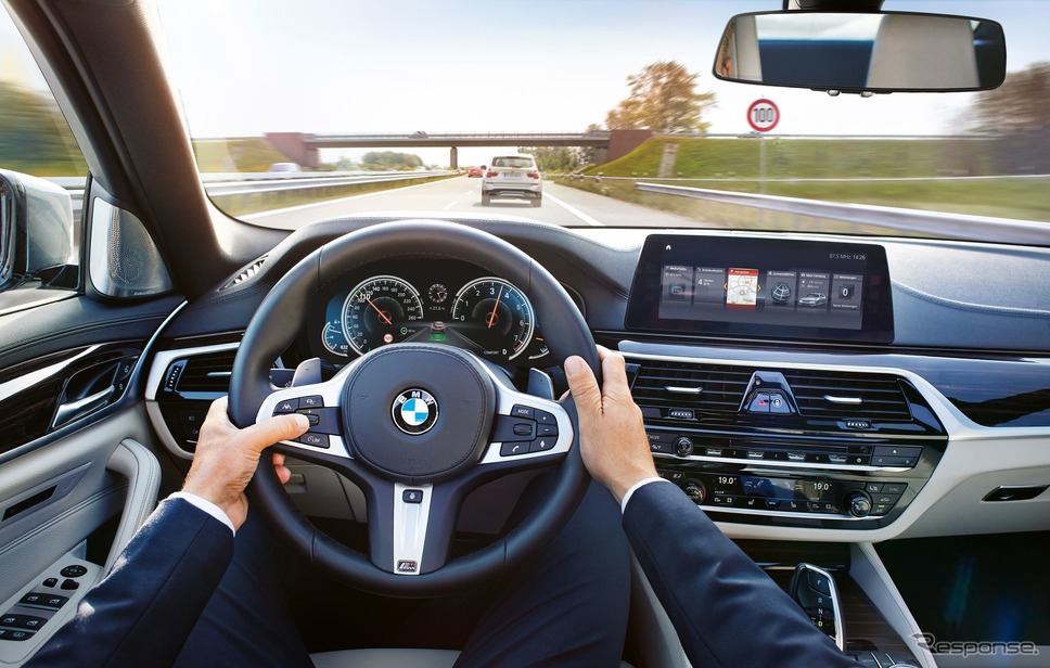 BMWのアクティブクルーズコントロールのイメージ《photo by BMW》