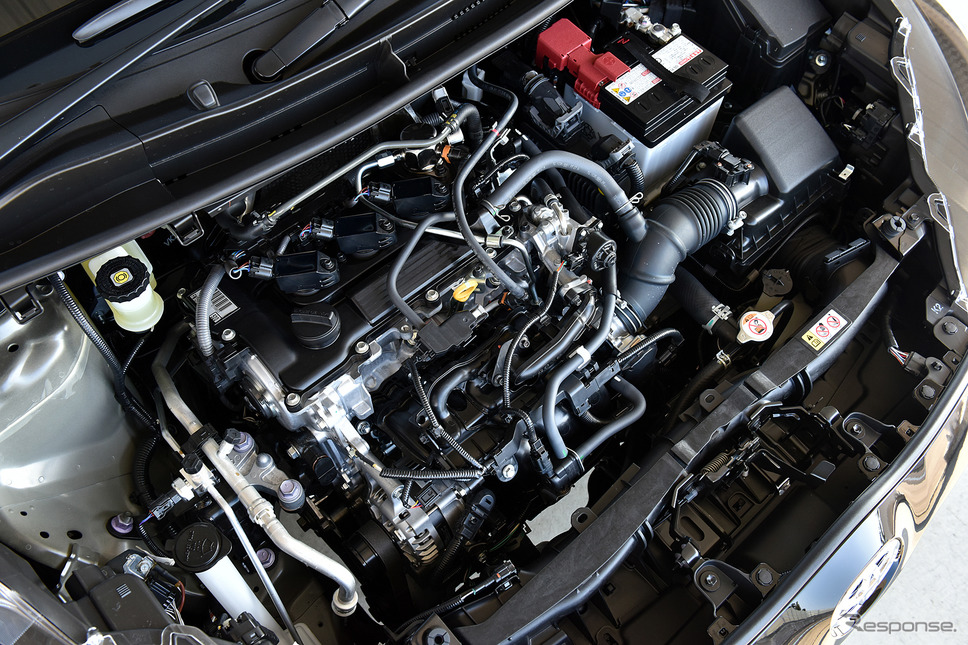 トヨタ ヤリス 1.5リットル ガソリンエンジン（プロトタイプ）《撮影 中野英幸》