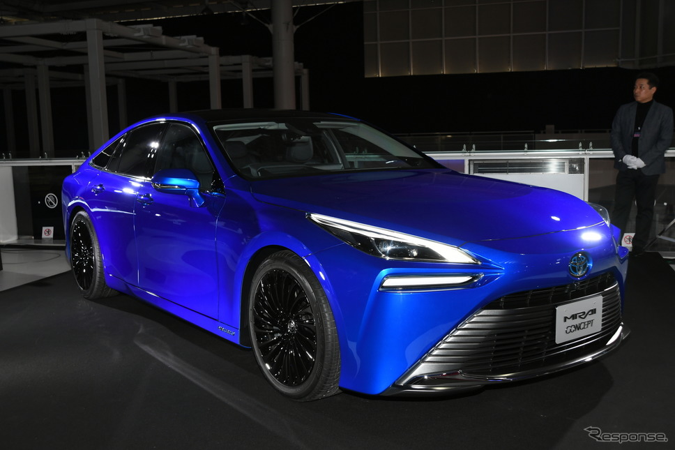 トヨタの燃料電池車『ミライ』の次期型(東京モーターショー2019)《撮影 安藤貴史》