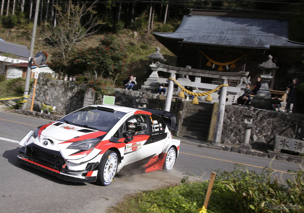#1 勝田貴元(トヨタ・ヤリスWRC)《写真提供 TOYOTA》