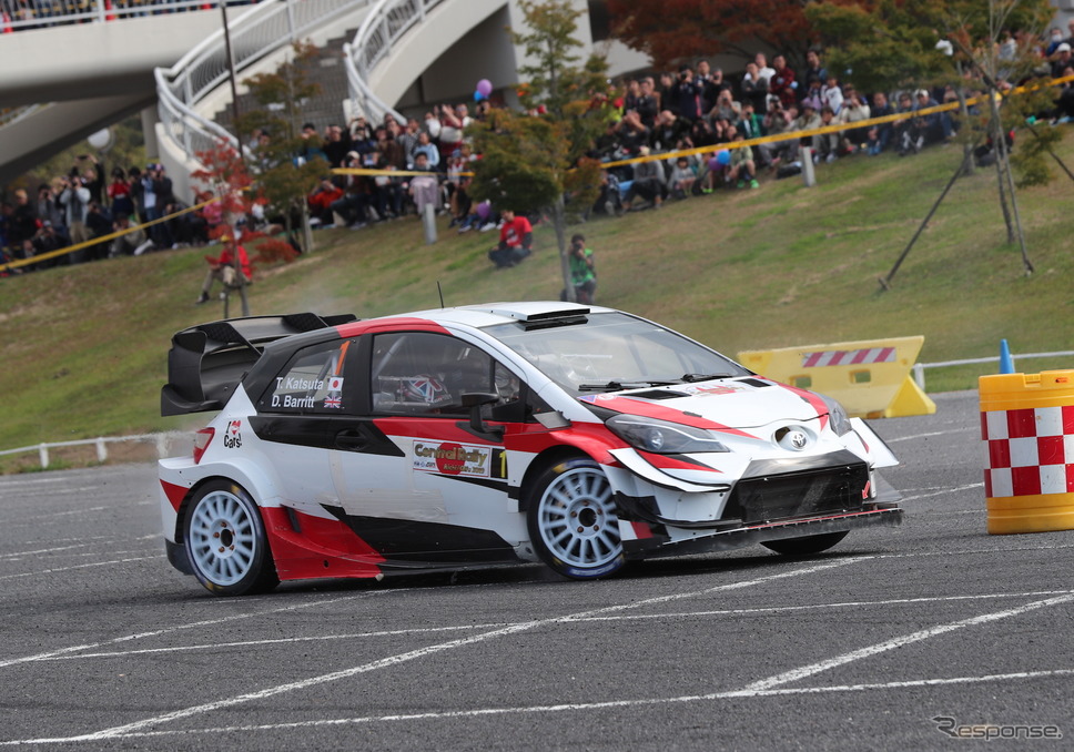 #1 勝田貴元(トヨタ・ヤリスWRC)《写真提供 TOYOTA》