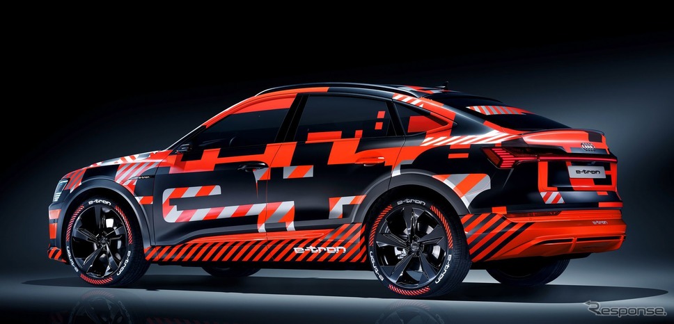 アウディ e-tron スポーツバックのプロトタイプ《photo by Audi》