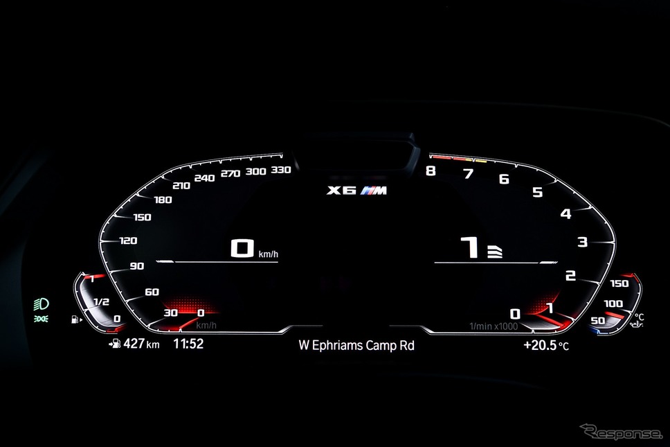 BMW X6 M 新型《photo by BMW》