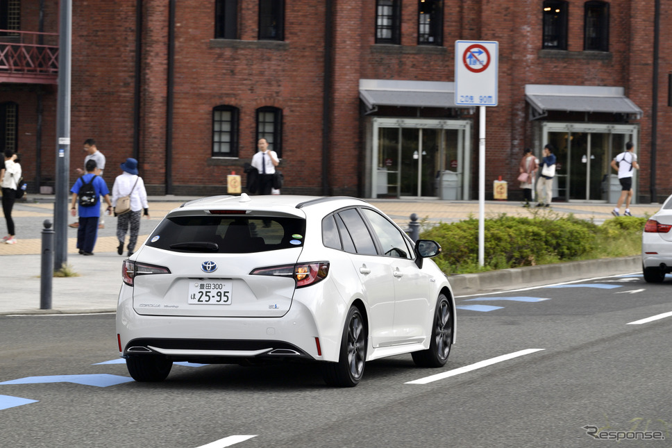 トヨタ カローラツーリング 新型(ハイブリッド)《撮影 雪岡直樹》