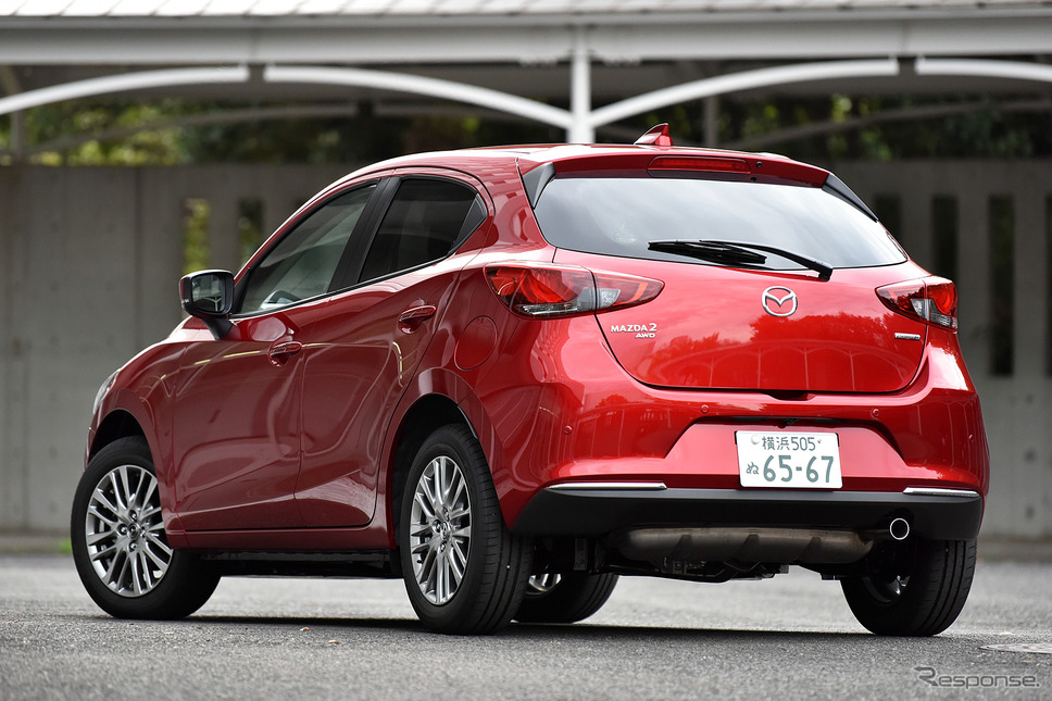 マツダ2 15S PROACTIVE(4WD、AT)《撮影 中野英幸》