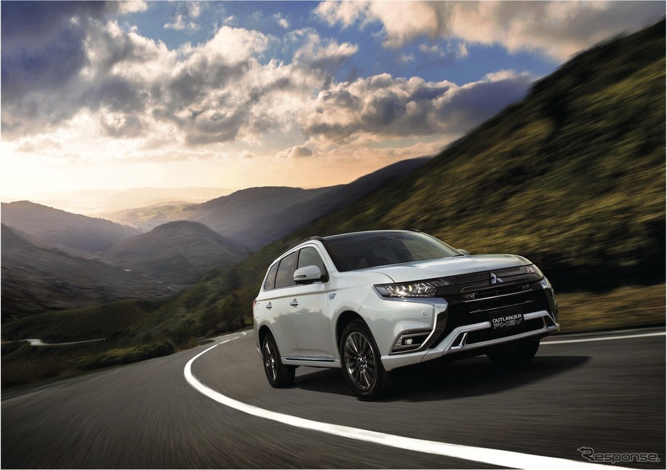 三菱アウトランダーPHEV《写真 三菱自動車》