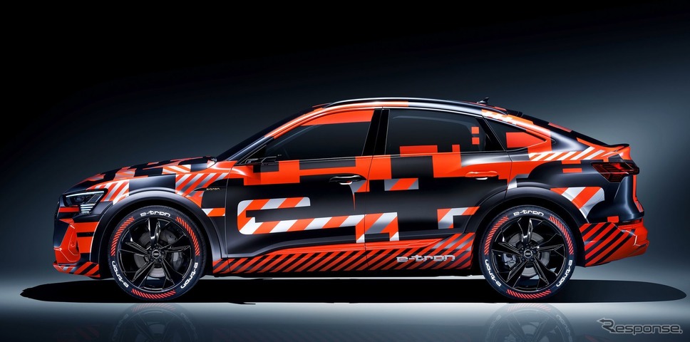 アウディ e-tron スポーツバックのプロトタイプ《photo by Audi》