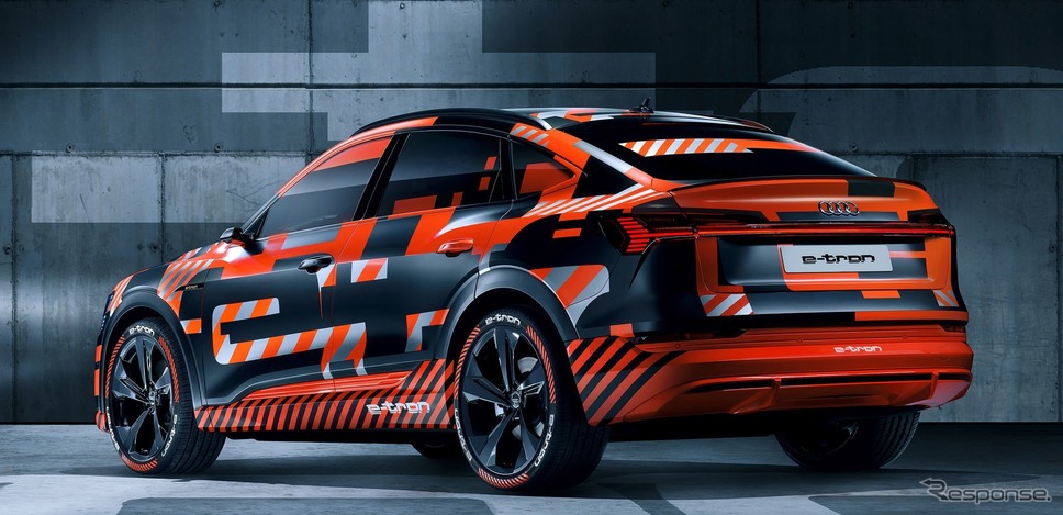 アウディ e-tron スポーツバックのプロトタイプ《photo by Audi》