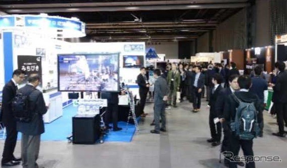 G空間EXPO 2018のようす《画像 国交省》