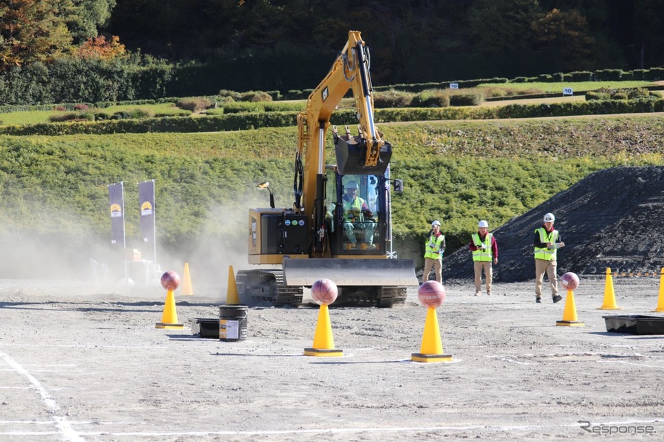 2019キャタピラーグローバルオペレーターチャレンジ アジア大会《撮影:中尾真二》