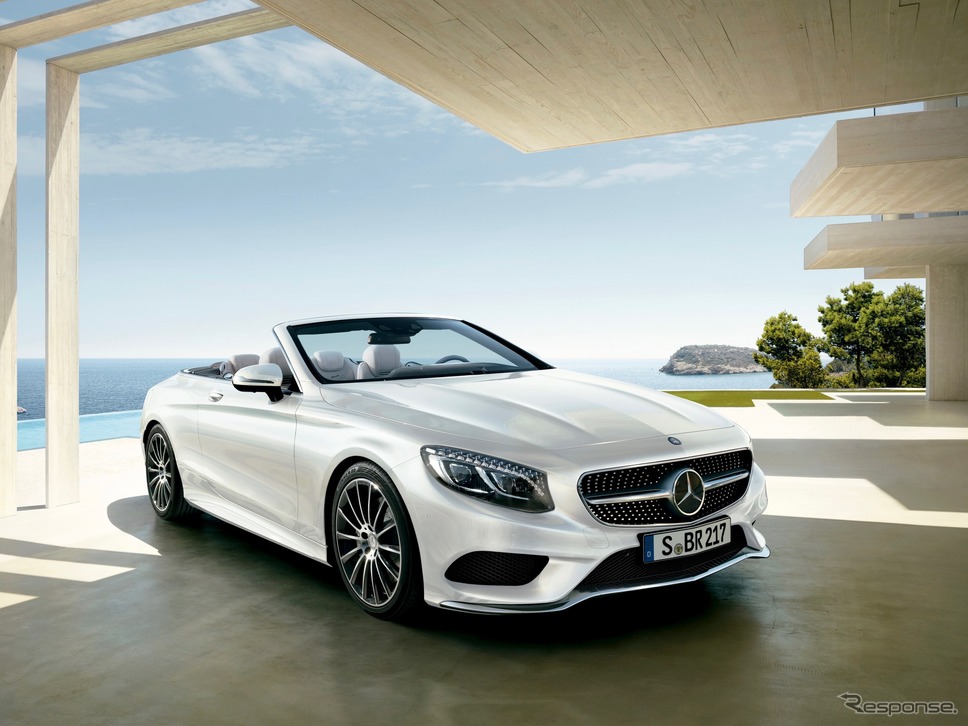 S550カブリオレ《写真 メルセデス・ベンツ日本》