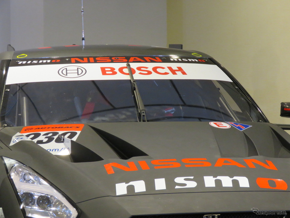 来季からGT500クラス参戦全車に「BOSCH」のロゴが掲出される。《撮影 遠藤俊幸》