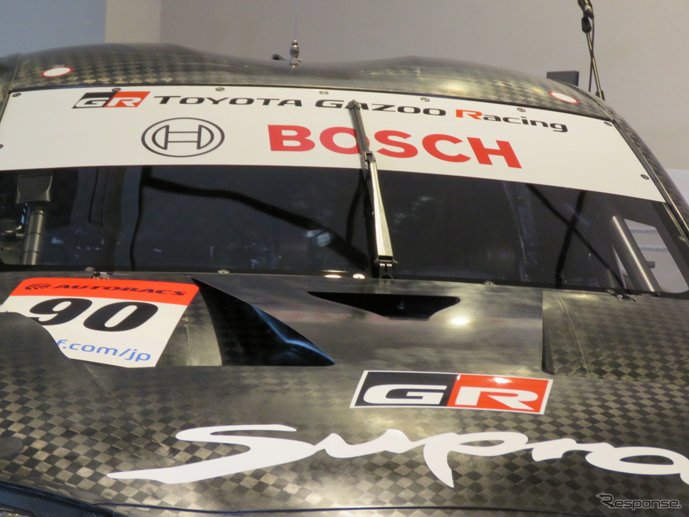 来季からGT500クラス参戦全車に「BOSCH」のロゴが掲出される。《撮影 遠藤俊幸》