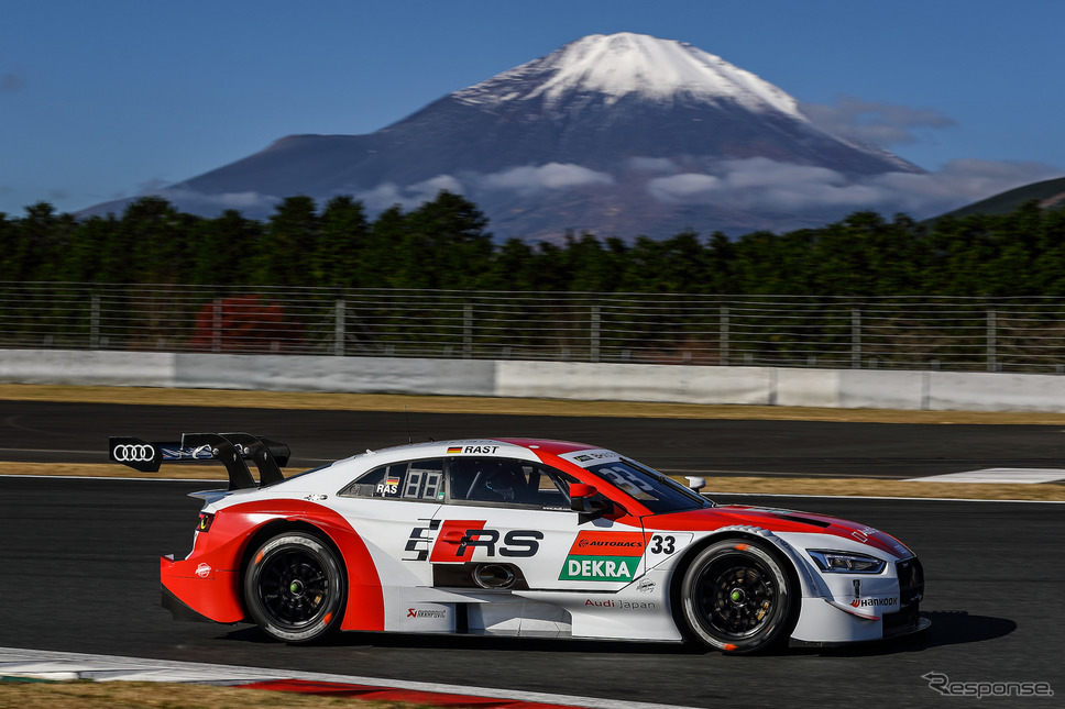 #33 アウディRS5 DTM(R.ラスト、写真は21日)《撮影 益田和久》