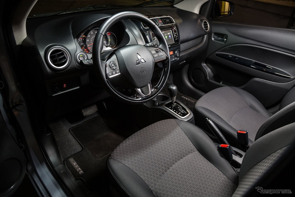 三菱 ミラージュ(米国仕様)《photo by Mitsubishi Motors》