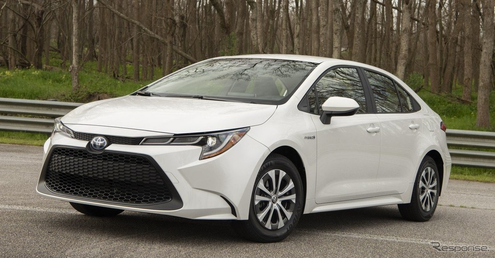 トヨタ・カローラ・セダン・ハイブリッド 新型(米国仕様)《photo by Toyota》