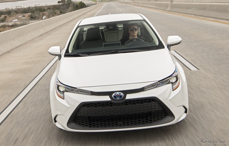 トヨタ・カローラ・セダン・ハイブリッド 新型(米国仕様)《photo by Toyota》