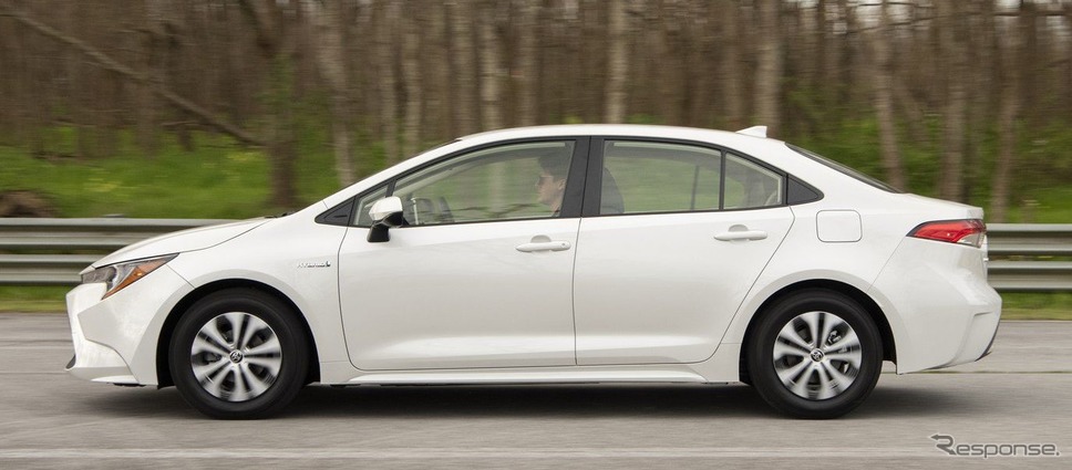 トヨタ・カローラ・セダン・ハイブリッド 新型(米国仕様)《photo by Toyota》
