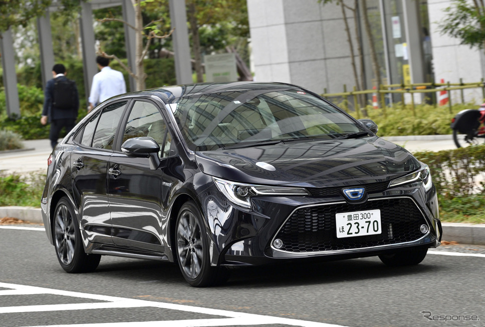 トヨタ カローラ 新型(ハイブリッド)《撮影 雪岡直樹》