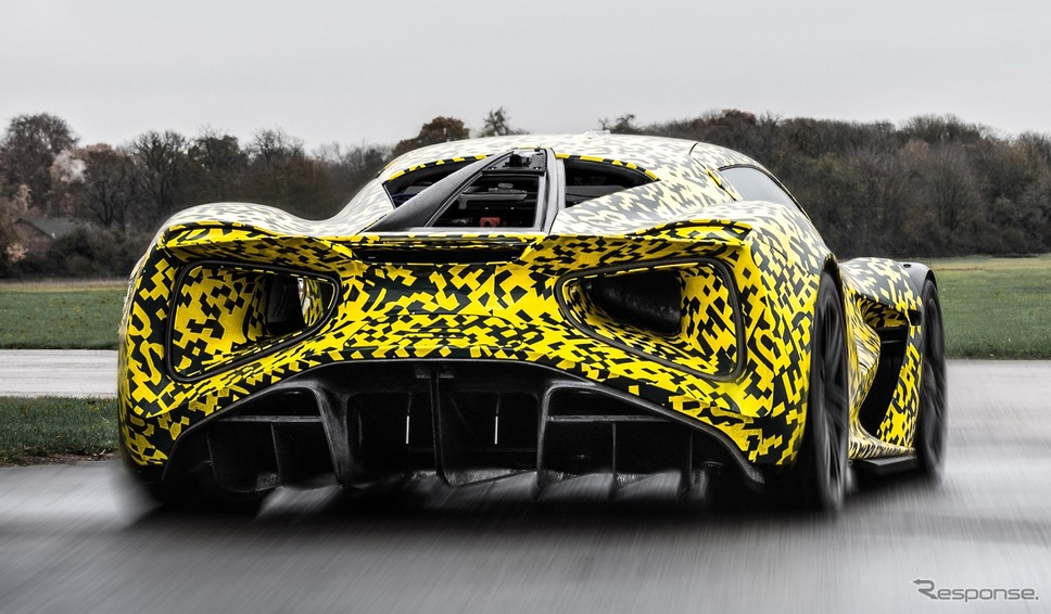 ロータス・エヴァイヤの最初の開発プロトタイプ車両《photo by Lotus Cars》
