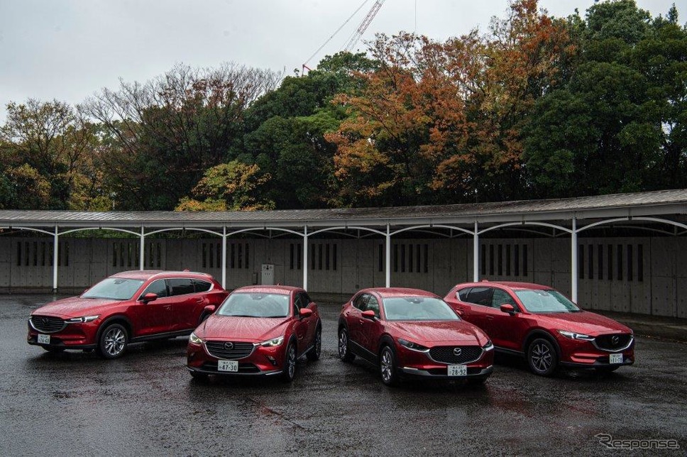 マツダ SKYACTIV-Dシリーズを搭載したCXシリーズ4車種《マツダ提供》