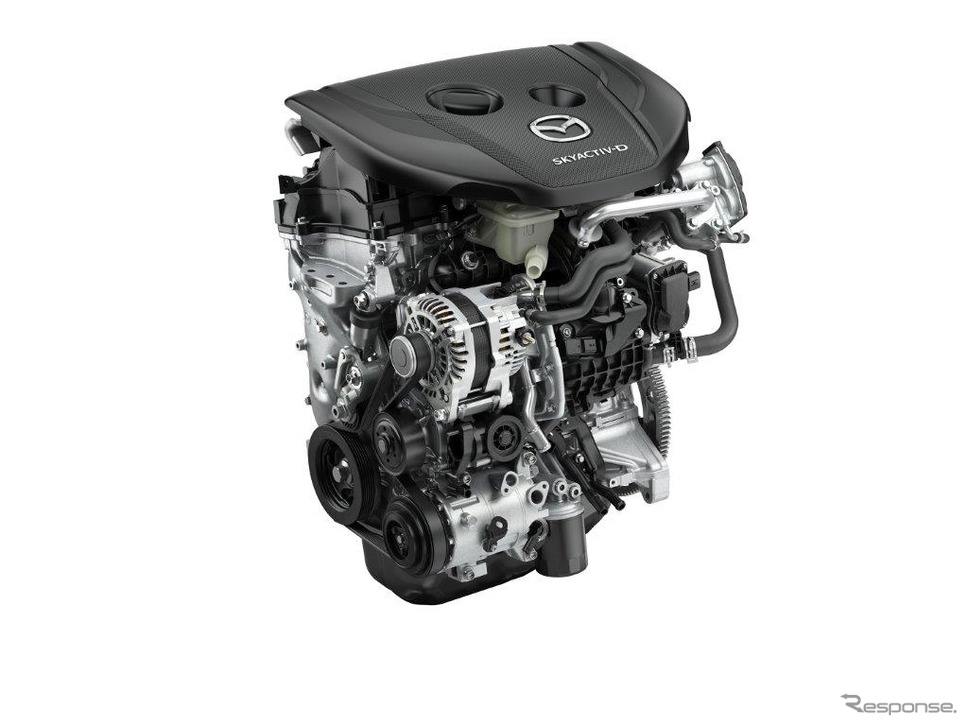 マツダ SKYACTIV-D1.8 エンジン《マツダ提供》